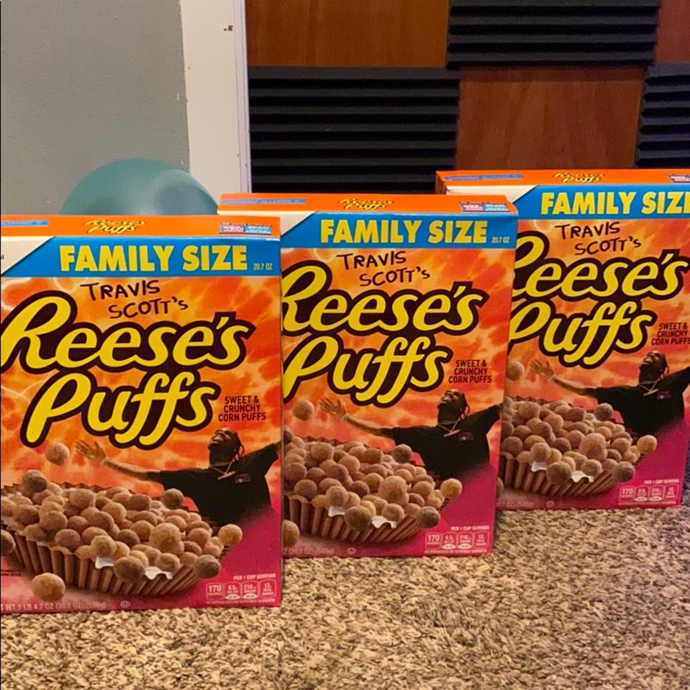 Rare SPECIAL Edition Travis Scott cereal